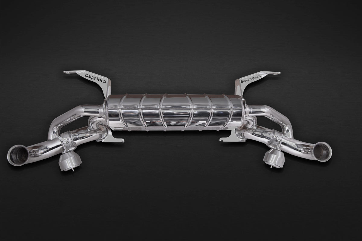 Lamborghini Gallardo Superleggera - Valved Exhaust with Carbon Fiber Tips image 0