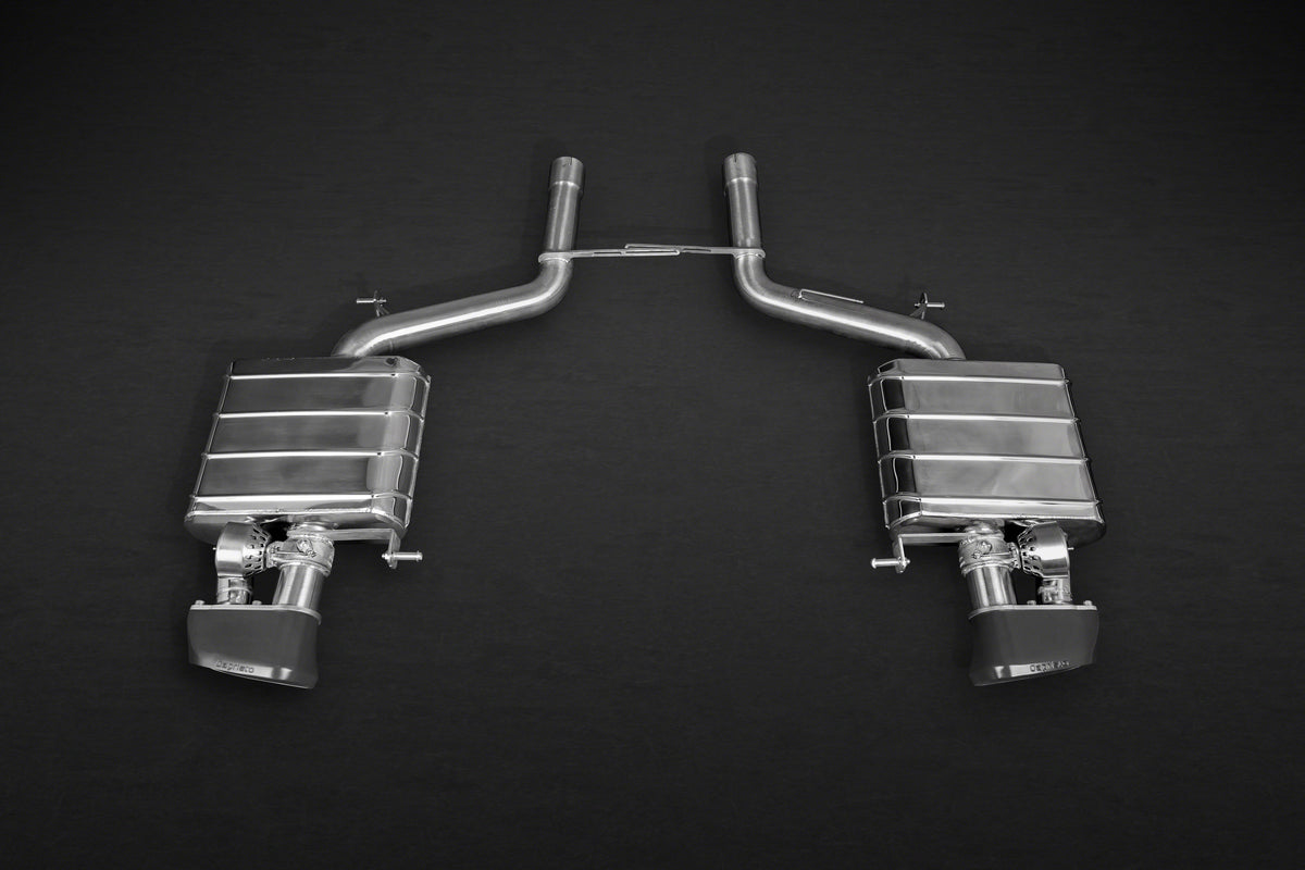 BMW 550i (F10) - ECE Valved Mufflers with Ceramic Tips (CES3) image 1