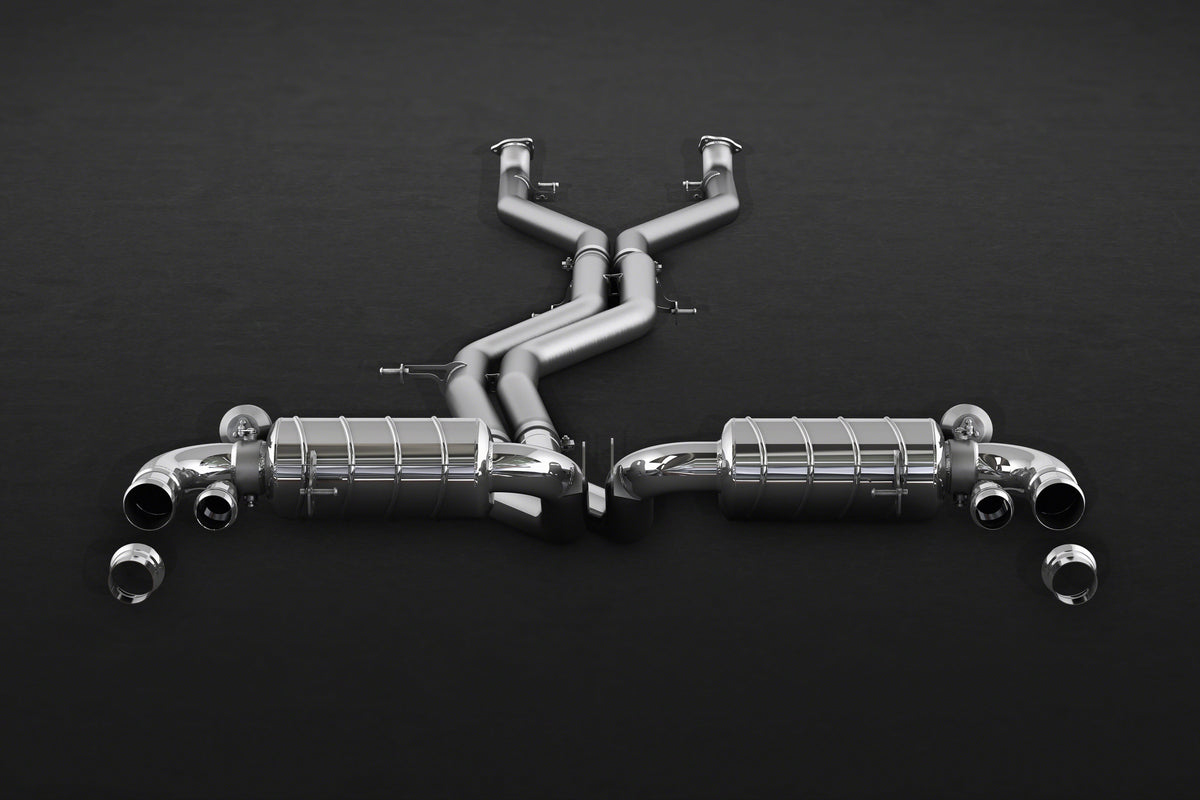 Bentley Bentayga (W12) - Valved Exhaust with Cat and Middle Silencer Spare Pipes (CES3) image 0