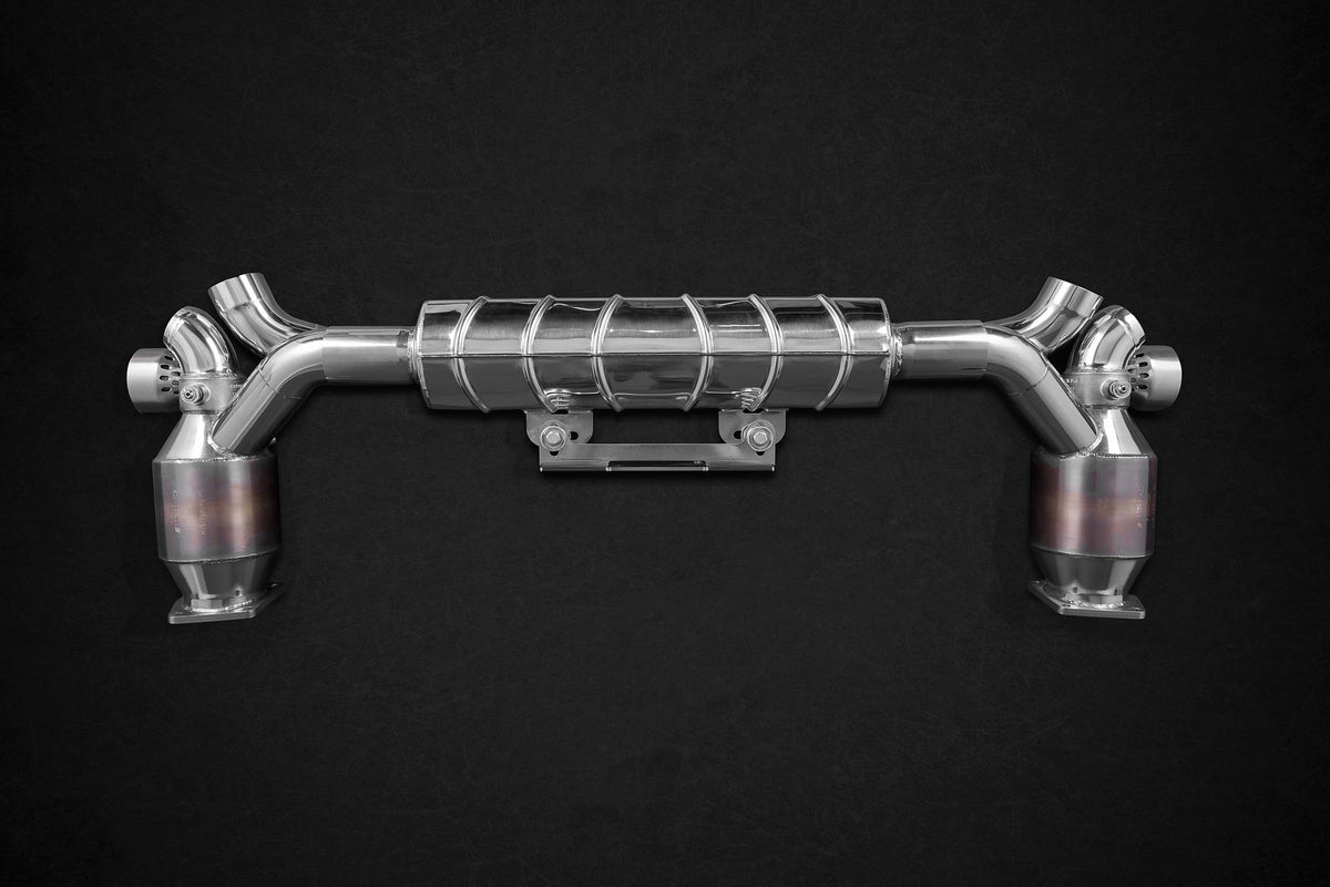 Porsche 991.1/2 Turbo/S - Valved Exhaust and Cat Delete Test Pipes (CES3) image 1