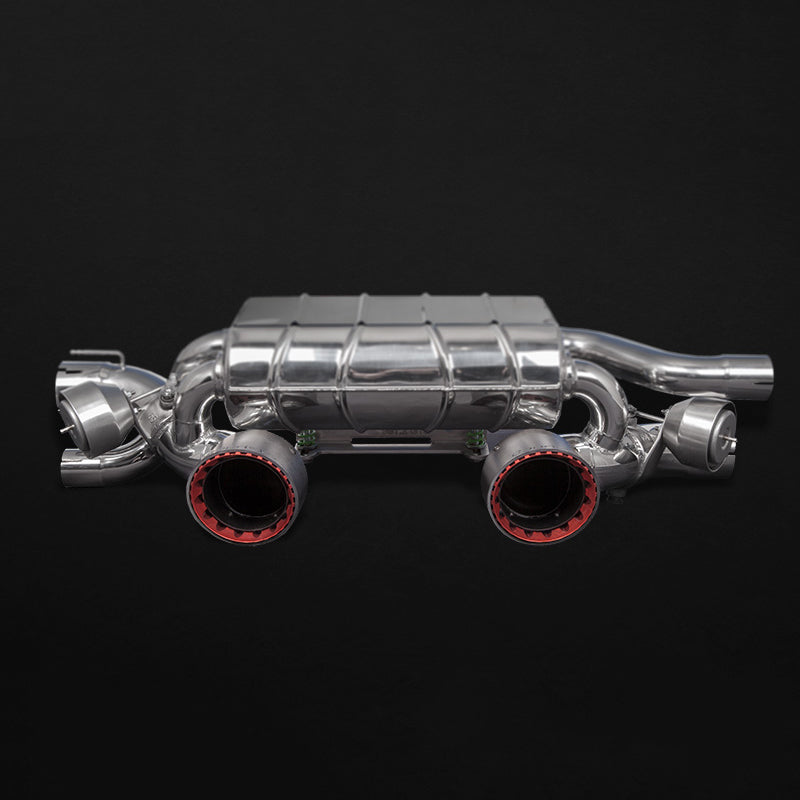 Porsche 991.2 Carrera/GTS - Valved Exhaust with Wicrom Tips (for PSE) image 1