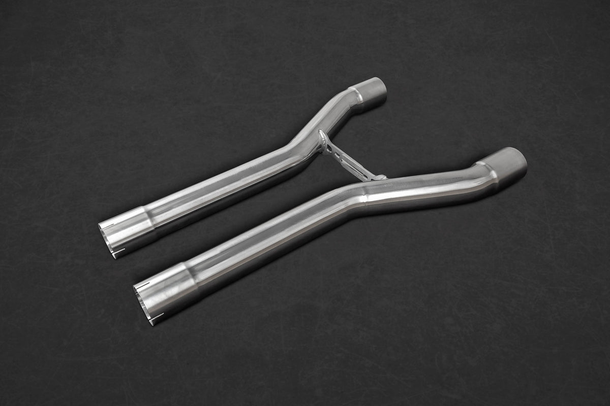 Bentley Continental GT Speed W12 (12+) - Middle Silencer / Secondary Cat Replacement Pipes image 0