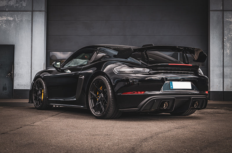 Porsche 718 GT4RS - Valved Muffler (Slanted Wicrom Tips) for PSE image 6