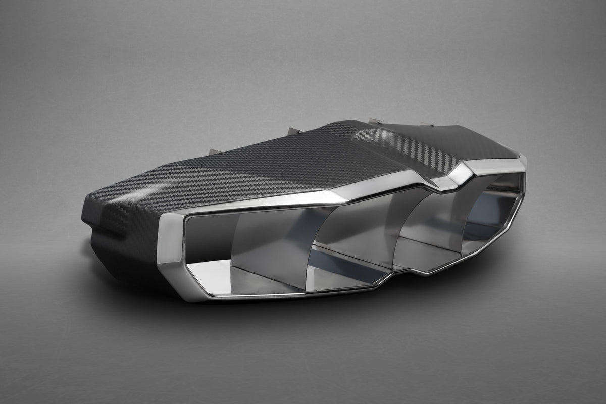Lamborghini Aventador LP700/750SV - Carbon/Stainless Exhaust Frame image 3