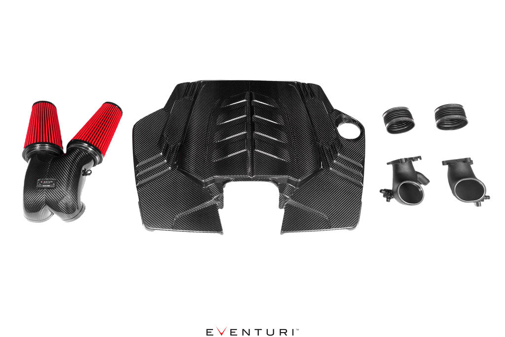 Eventuri 4.0TFSI Twin Turbo V8 Black Carbon Intake System - 2019-2024