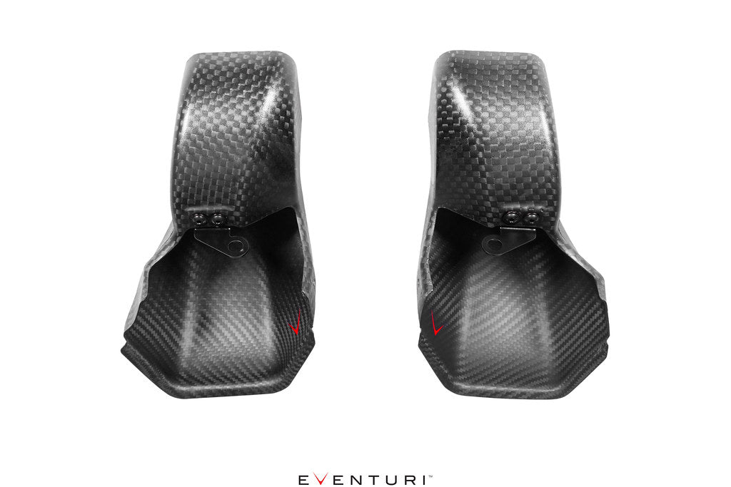 Eventuri BMW G87 M2 Black Carbon Intake Scoop Set
