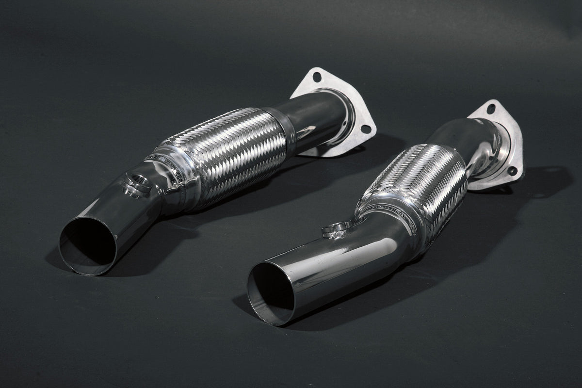 Ferrari 430 Scuderia/16M - Cat Delete Pipes (for Capristo) image 1
