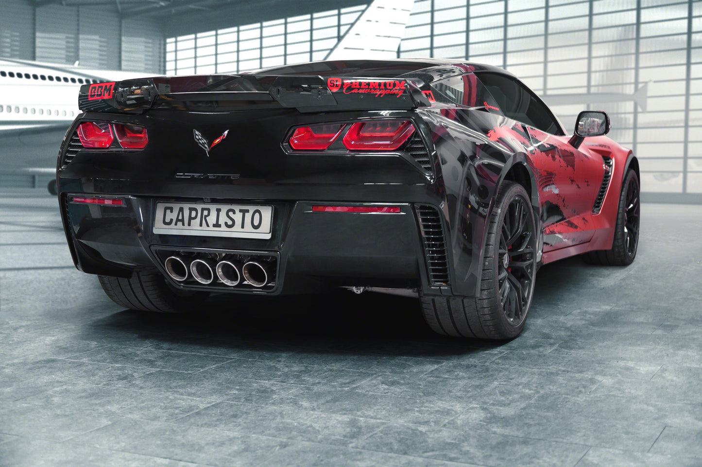 Chevrolet Corvette (C7) Stingray/Z06 - Valved Exhaust with OEM Post Cat Pipe Adapter (CES3) image 3