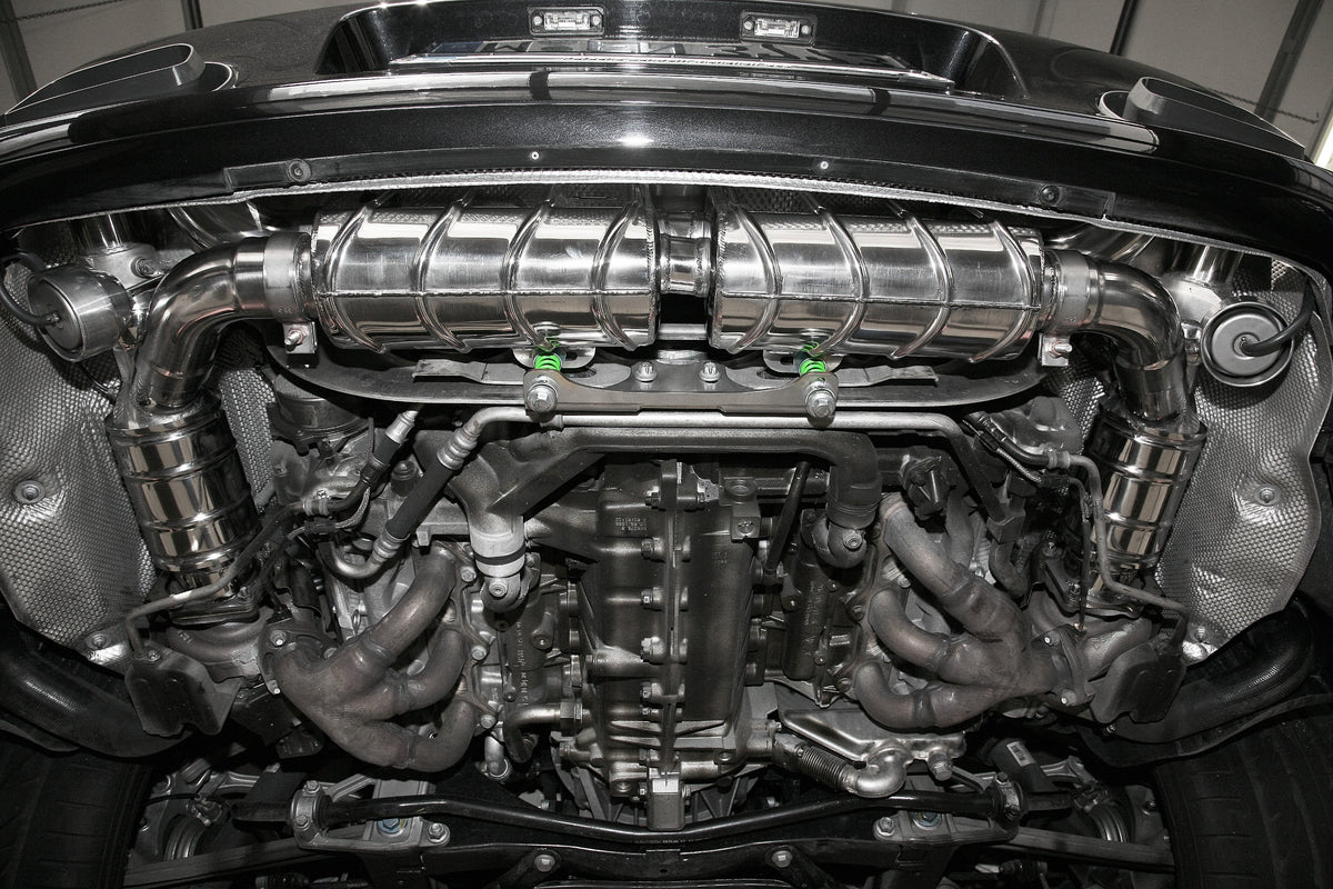 Porsche 997.1 Turbo/S/GT2/2RS - Valved Exhaust with 250 Cell Sports Cats (CES3) image 5