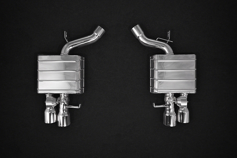 BMW 650i (F12/F13/F06) - ECE Valved Mufflers with Stainless Tips (CES3) image 1
