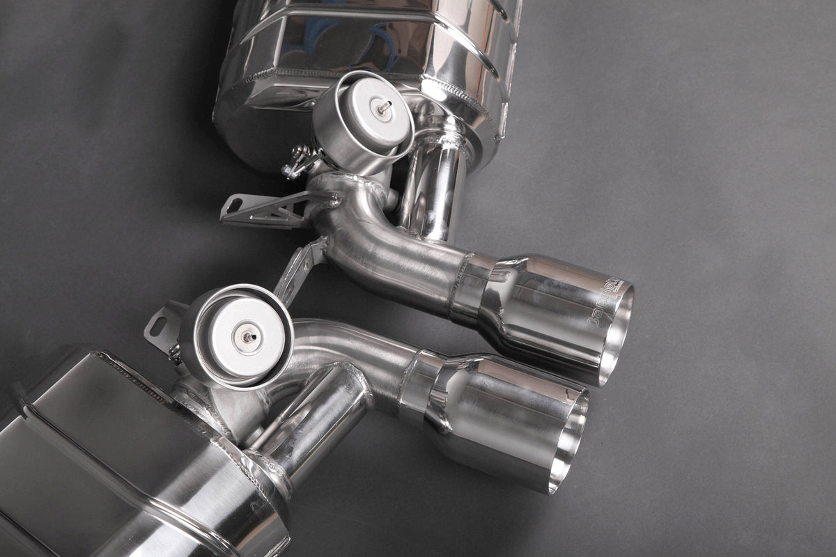 Porsche 981/982 Boxster/Cayman/GT4/718 - Valved Exhaust with Stainless Tips (for PSE) image 3