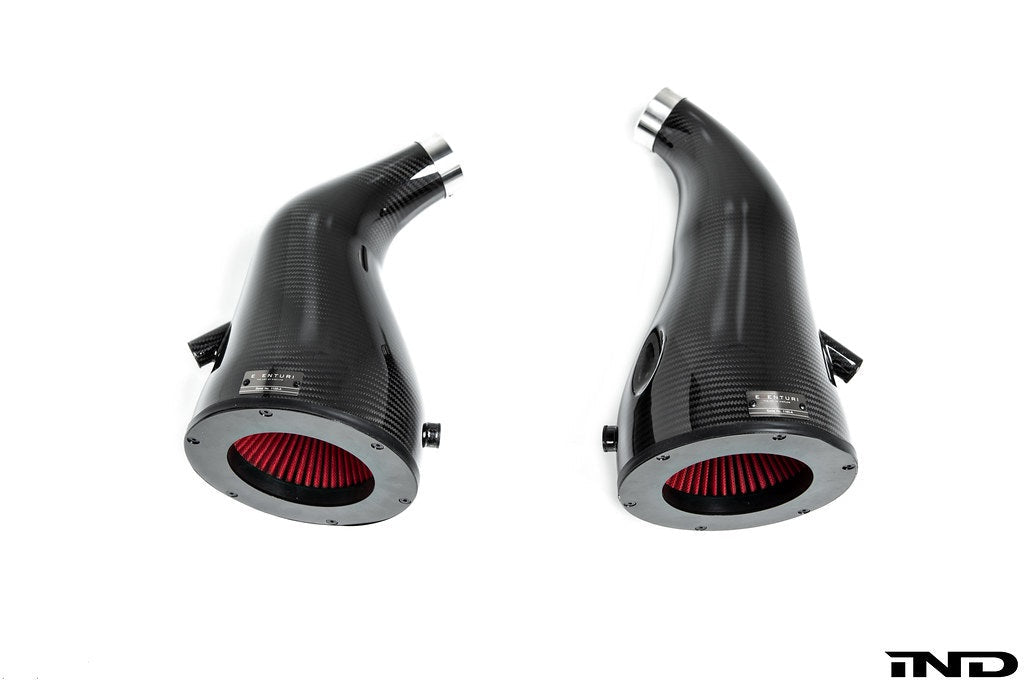 Eventuri Mercedes C190 / R190 AMG GT / GTS / GTR Black Carbon Intake + Engine Cover - Gloss