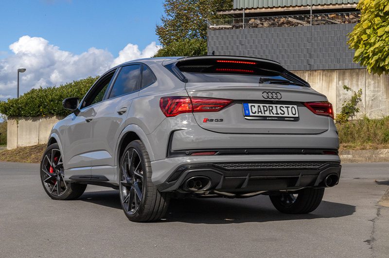Audi RSQ3 - ECE Valved Exhaust + MidPipes for OEM Tips (OE Actuators)
