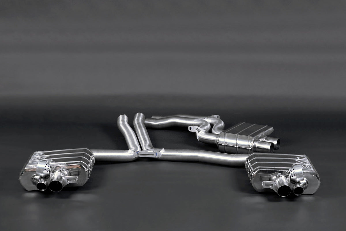 Audi RS4 (B8) - ECE Valved Exhaust + MidSilencer Pipes