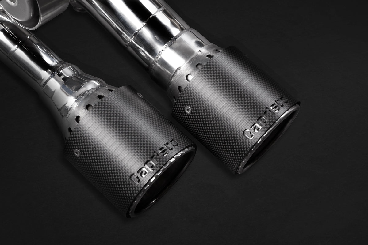 Audi S8/Plus (D4) - Valved Exhaust, Mid Pipes + Carbon Tips (CES3)