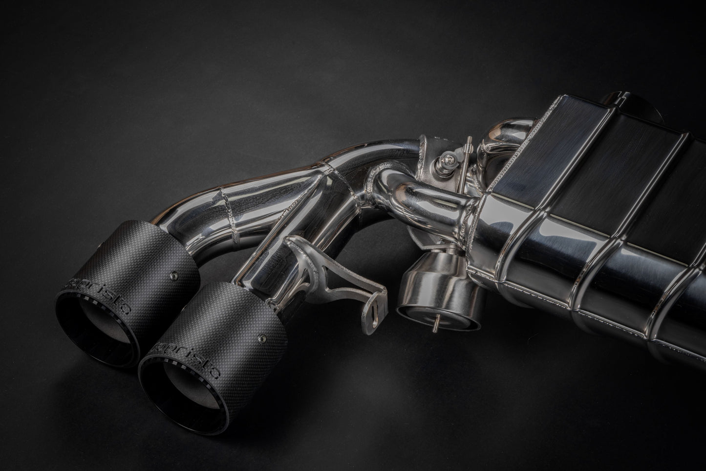BMW M5CS (F90) - Valved Exhaust + 200cell OPF, MidSilencer Spare & Wicrom Tips (OE Actuators)