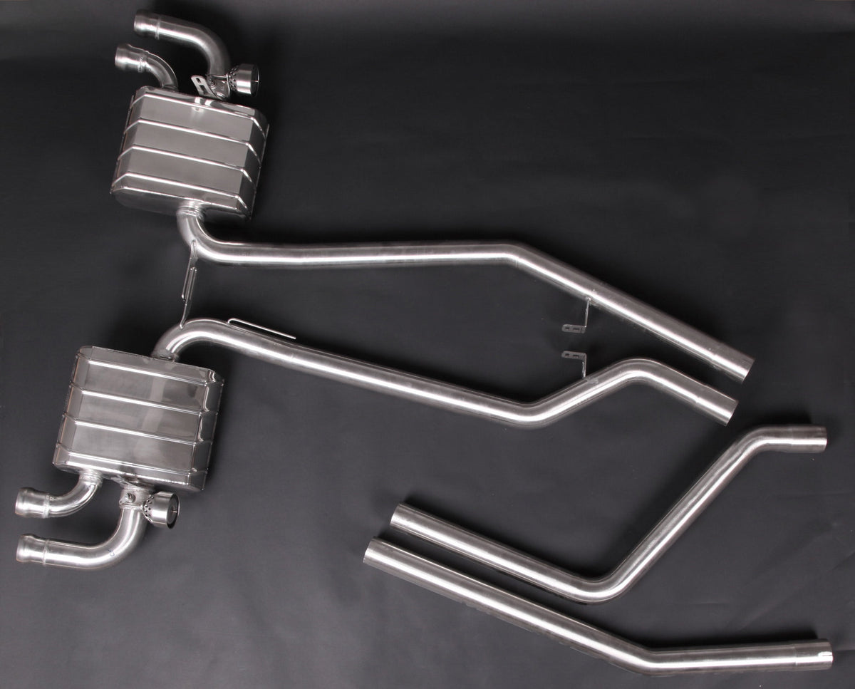 Porsche 958.1 Cayenne V8 GTS - Valved Exhaust w Mid-Silencer Spare Pipes (CES3)