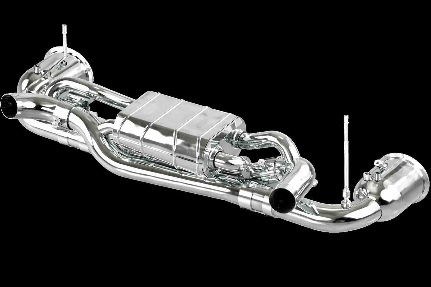 Porsche 992 Carrera/S/Turbo/Turbo S - Valved Exhaust + 250 Cell Sport Cats (OE Actuators)