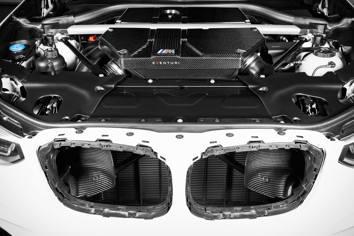 Eventuri BMW F97 X3M / F98 X4M Black Carbon Intake System