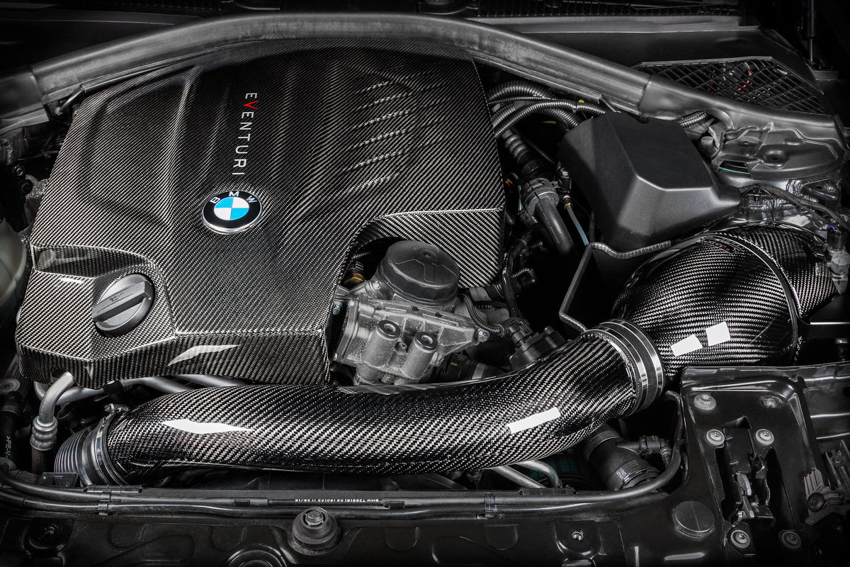Eventuri BMW F-Chassis N55 Black Carbon Intake System - V2