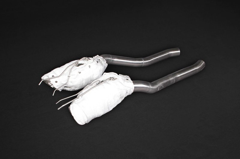 Ferrari 812 (OPF) - Sport Cat Downpipes + Heat Protection