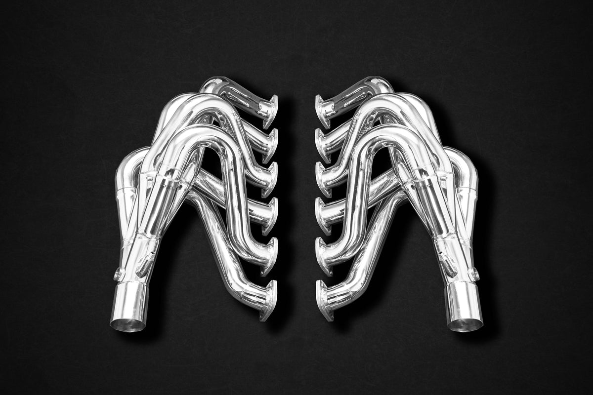 Ferrari F50 - Full Exhaust: Headers, Cat Spare, and X Pipe Muffler + Remote