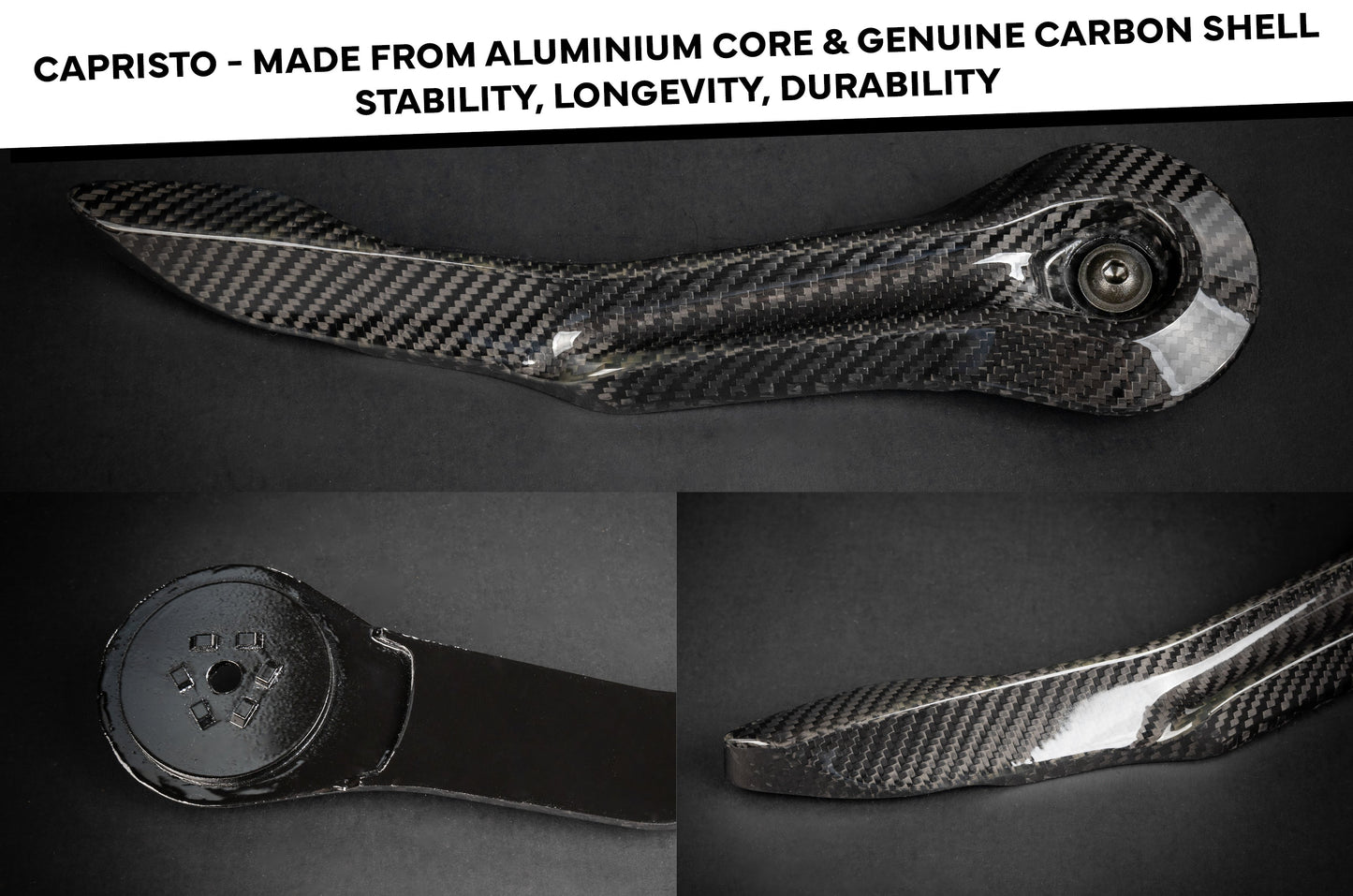 Capristo Aluminum/Carbon Fiber Racing Seat Adjuster