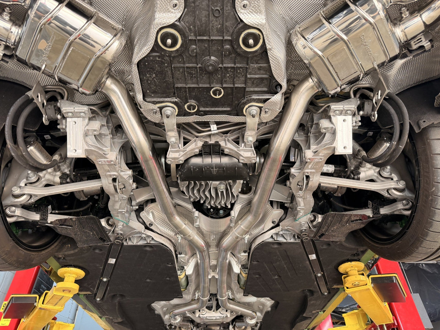 Mercedes AMG GT63/55 (C192) - Valved Exhaust + MidPipes (OE Actuators)