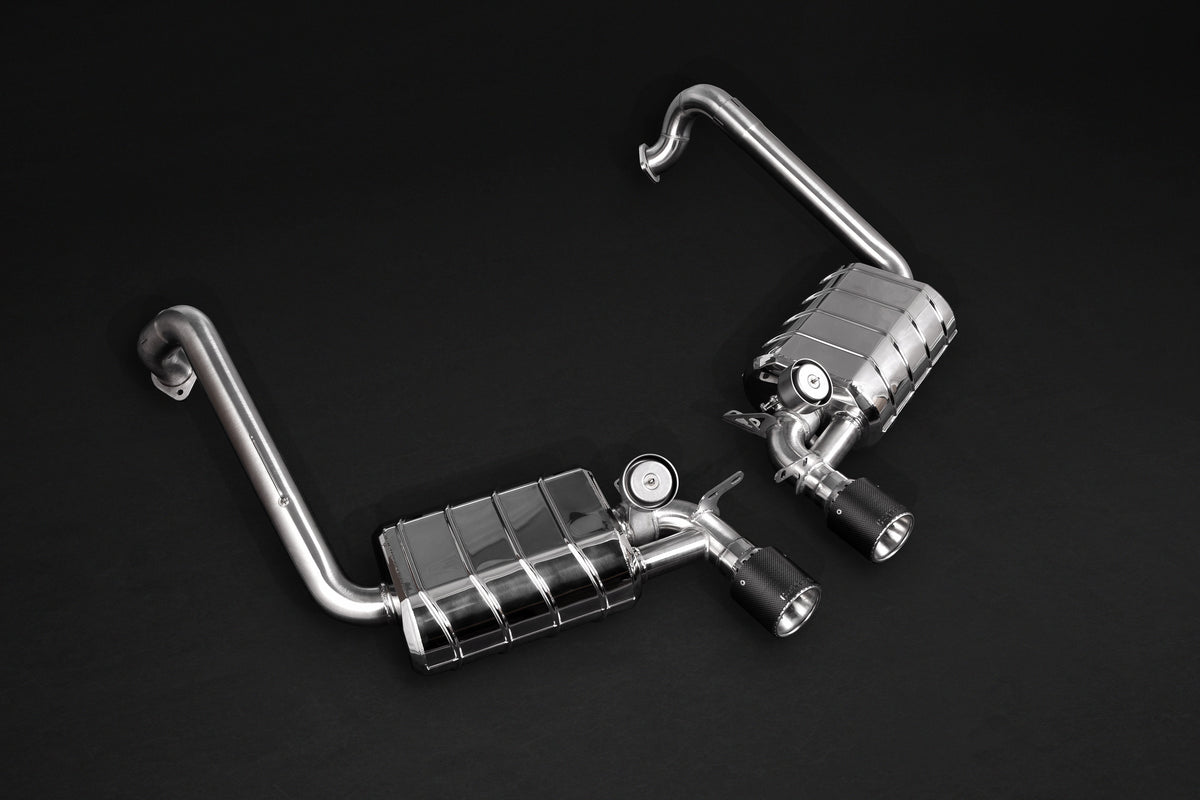 Porsche 981/982 Boxster/Cayman/GT4/718 - Valved Exhaust + Carbon Tips (CES3/PSE)