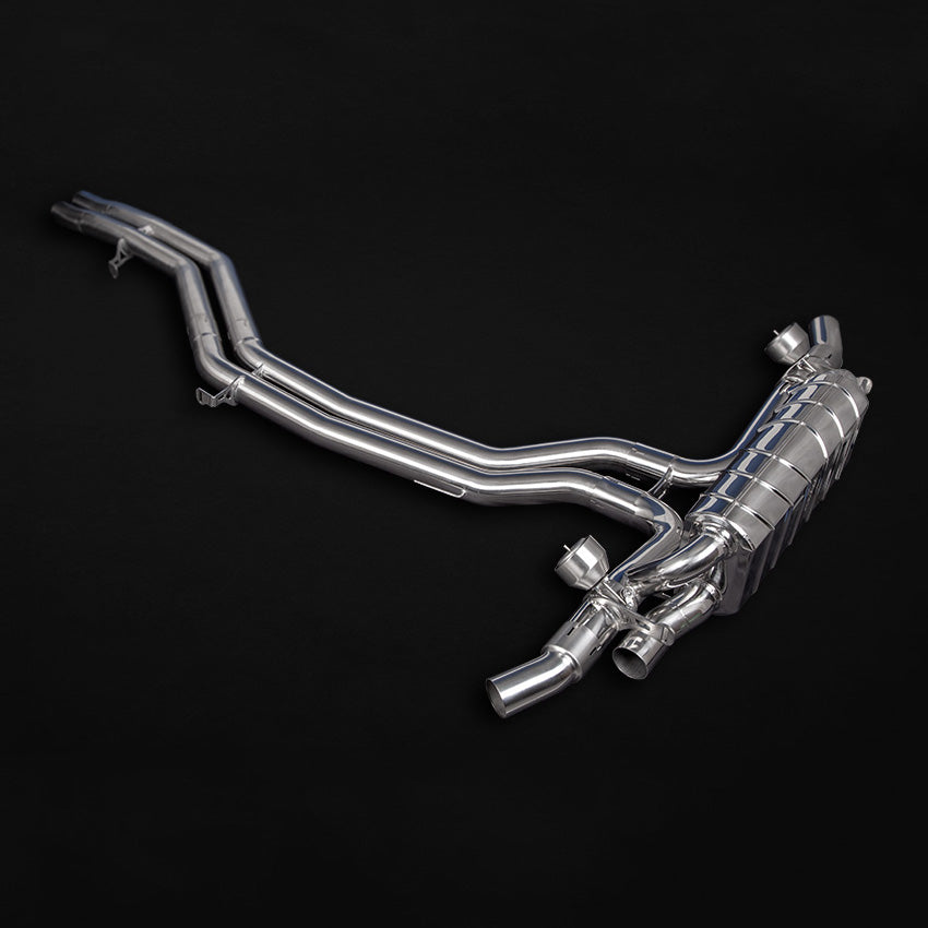 Lamborghini Urus/S - Valved Exhaust with MidSilencer Spare and Wicrom Tips (OE Actuators)