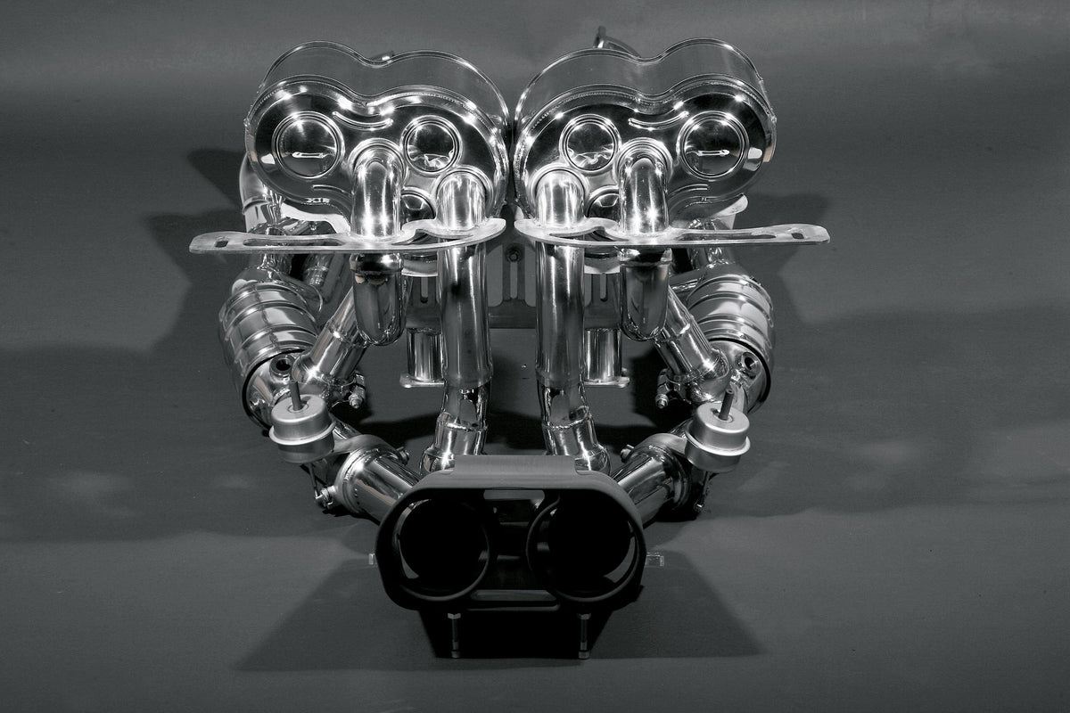 Lamborghini Murcielago LP640 - Racing Valved Exhaust w/ Headers, Sport Cats, and Ceramic Coated Tips