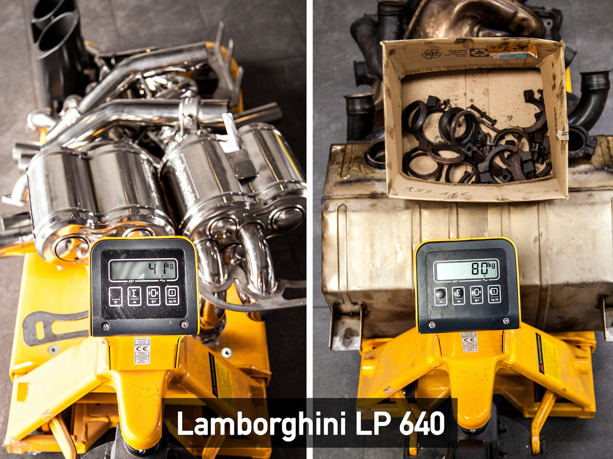 Lamborghini Murcielago LP670 SV - Racing Valved Exhaust w/ Headers, Sport Cats + Ceramic Coated Tip
