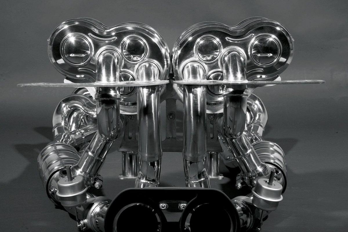 Lamborghini Murcielago LP670 SV - Racing Valved Exhaust w/ Headers, Sport Cats + Ceramic Coated Tip