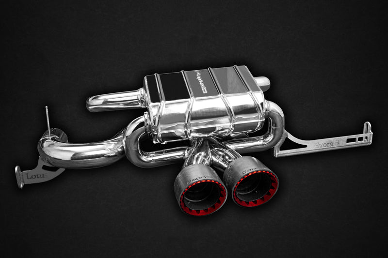 Lotus Evora/S - Valved Exhaust + Carbon Tips (OEM Control)