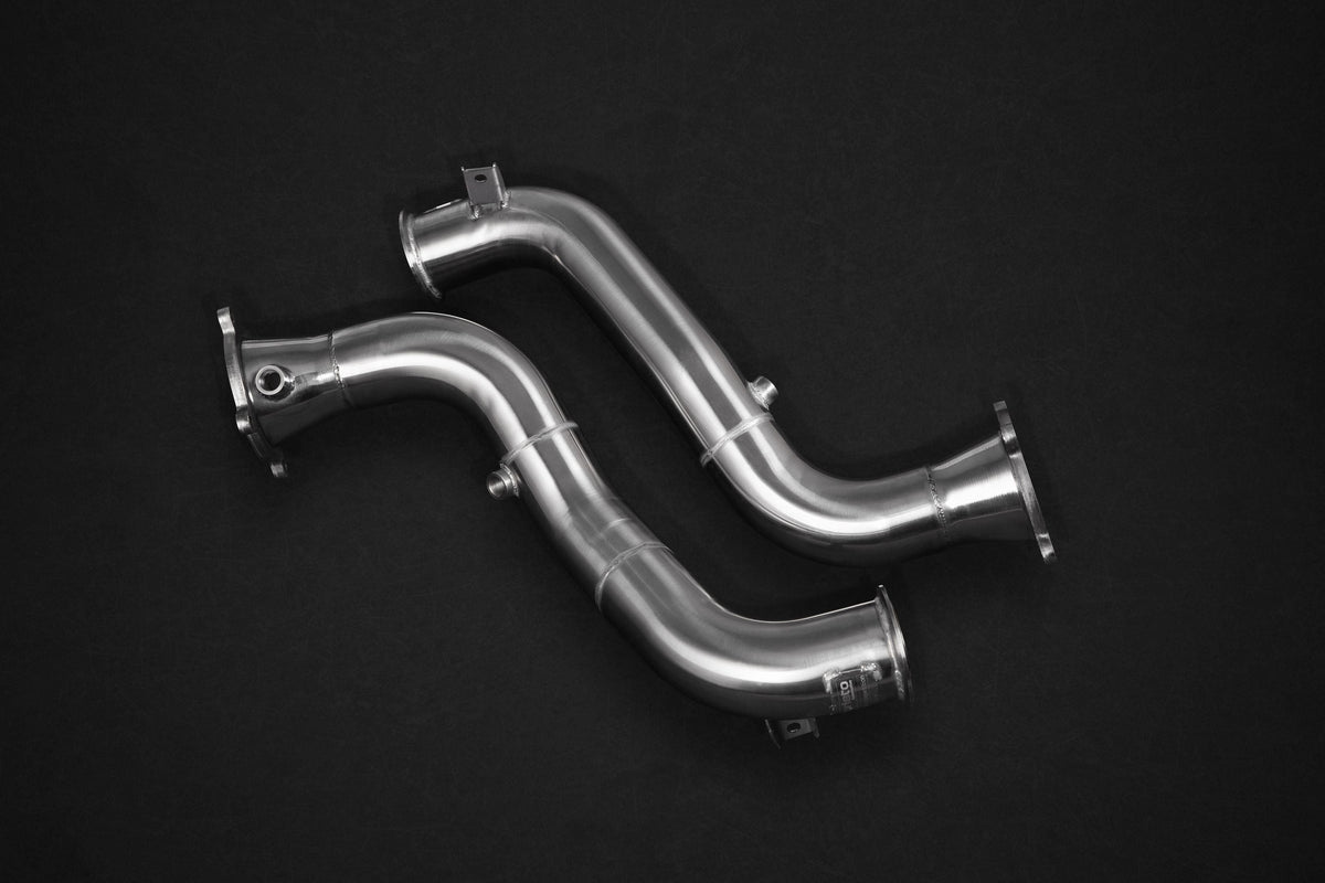 Mclaren 720S/765LT - Cat Spare Downpipes + Heat Protection