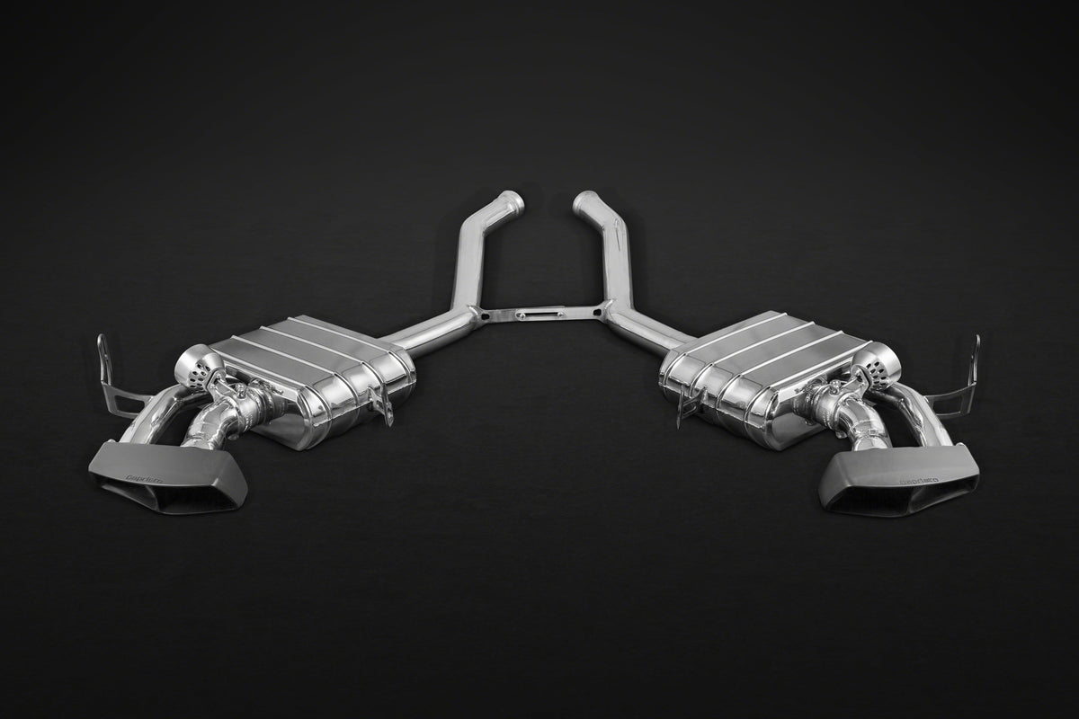 Mercedes AMG ML63 (W164) - Valved Mufflers w Ceramic Tips (CES3)