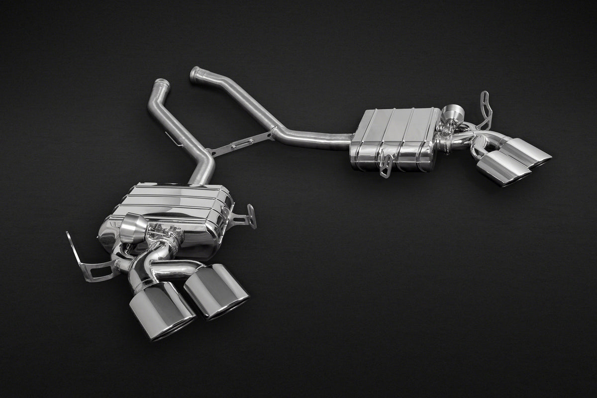 Mercedes AMG ML63 (W164) - Valved Mufflers w SS Tips (CES3)