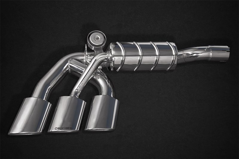 Mercedes AMG G550/G500 (W463A) - ECE Valved Triple Mufflers (CES3)
