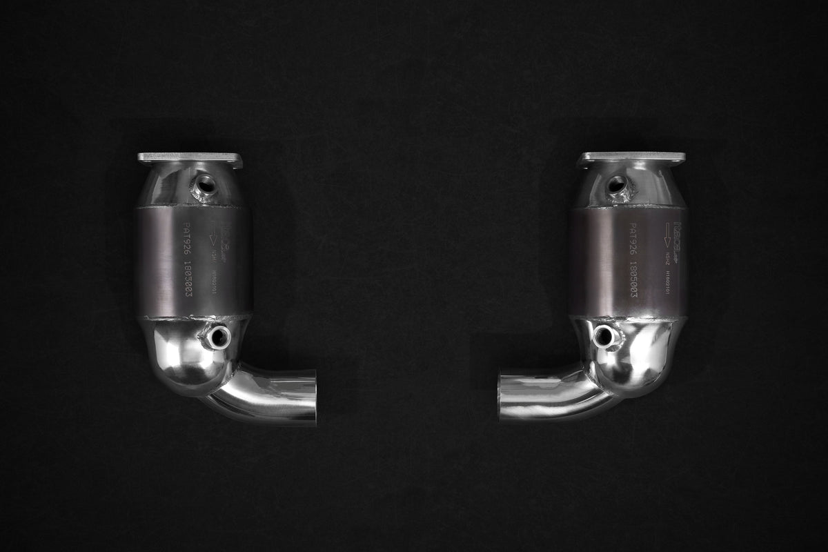 Porsche 991.1/2 Turbo/S - Valved Exhaust + Cat Spare Pipes (CES3)