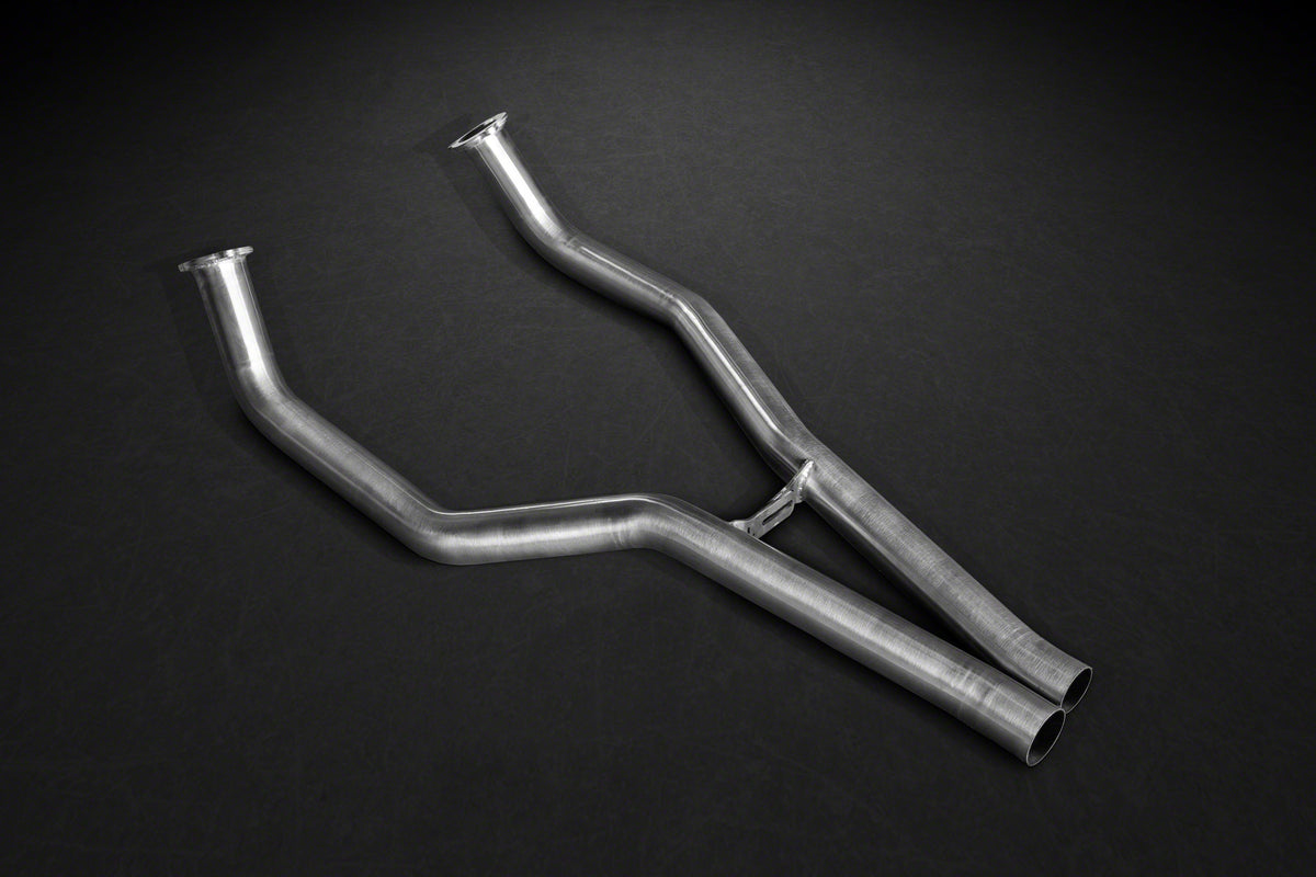 Porsche 95B Macan S/Turbo - Valved Exhaust w Mid Pipes + Ceramic Tips (CES3)