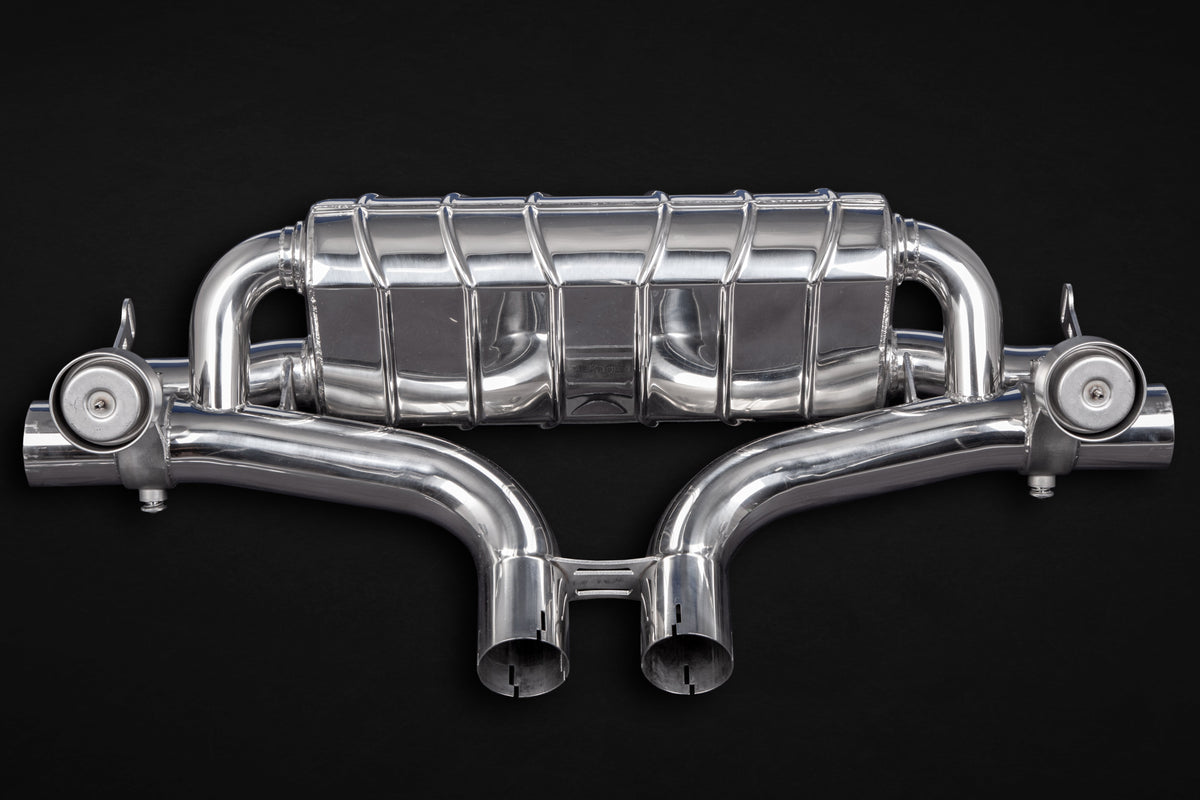 Audi SQ7/SQ8 - Valved Exhaust, MidSilencer Spare + Wicrom Tips (OE Actuators)