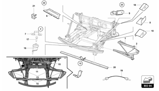 12 - Screw With Flange (On Ref. 11/12/13/14/15)