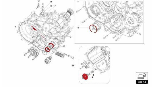 10 - Drain Plug With Magnet 1/4 *