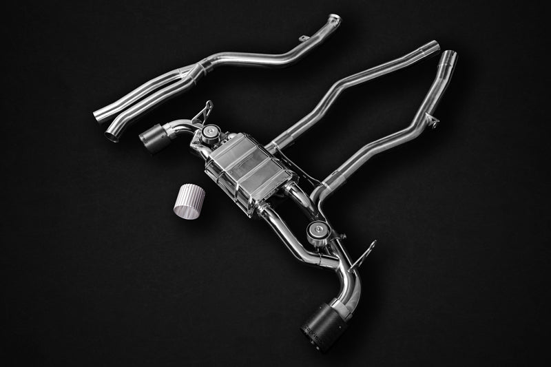 Toyota Supra (A90) - Valved Exhaust + Carbon Tips (CES3)