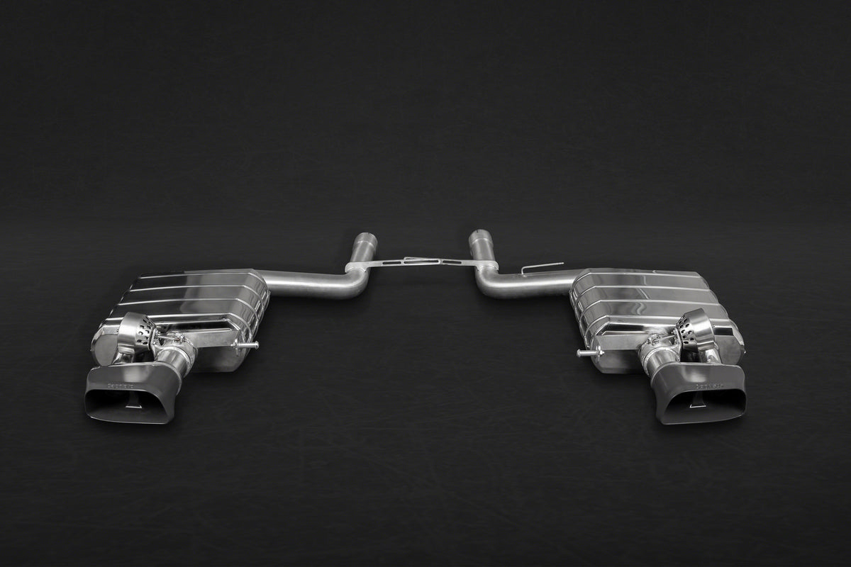 BMW 550i (F10) - ECE Valved Mufflers with Ceramic Tips (CES3) image 0