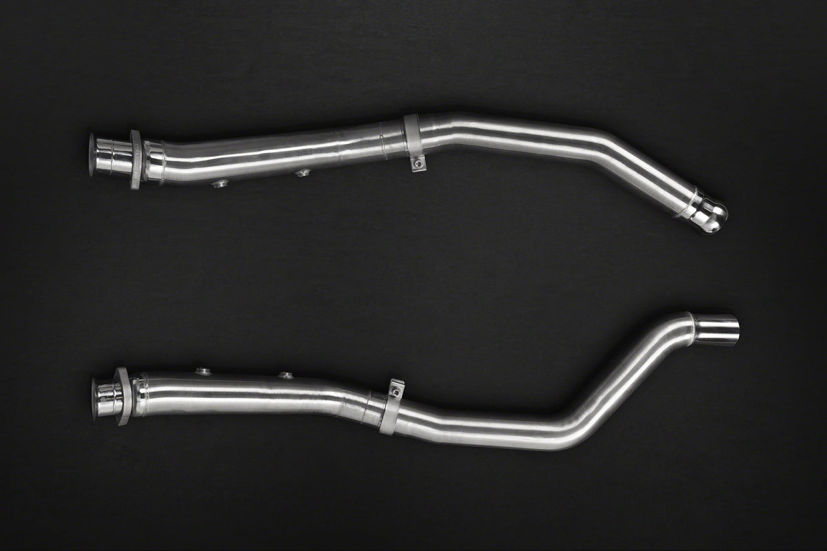 Mercedes GLE (4.7/5.5 V8) - Cat Delete Pipes (for OEM) image 0