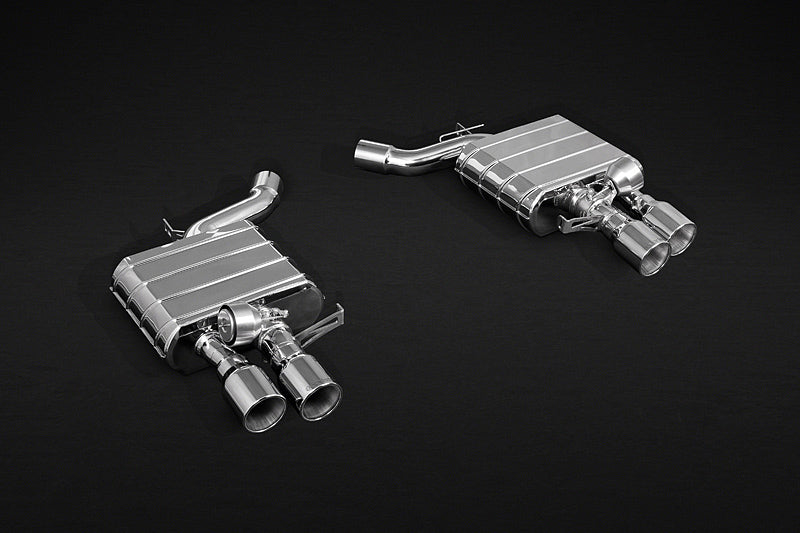 BMW 650i (F12/F13/F06) - ECE Valved Mufflers with Stainless Tips (CES3) image 0