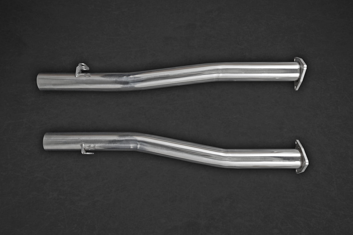 Bentley Continental GT Speed W12 (12+) - Middle Silencer / Secondary Cat Replacement Pipes image 1
