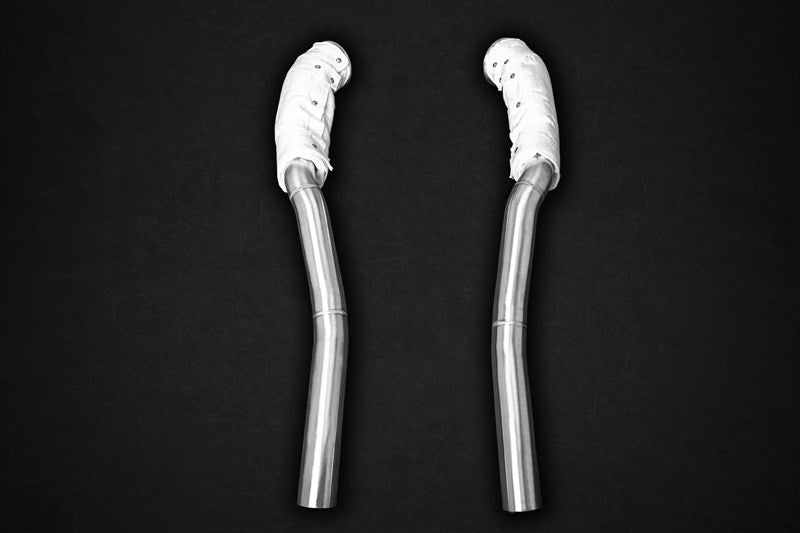Ferrari 812 (OPF) - Catless Downpipes (with Heat Blankets) image 0
