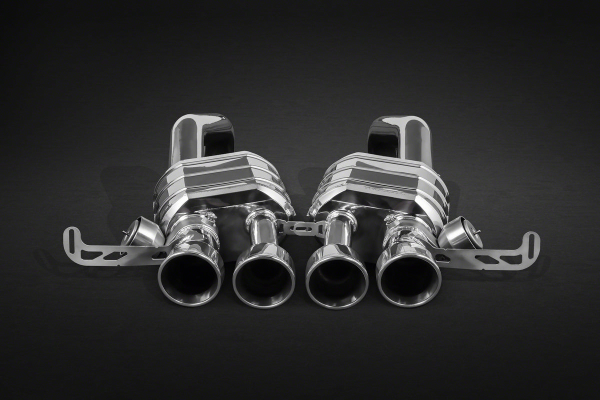 Chevrolet Corvette (C7) Stingray/Z06 - Valved Exhaust with OEM Post Cat Pipe Adapter (CES3) image 0